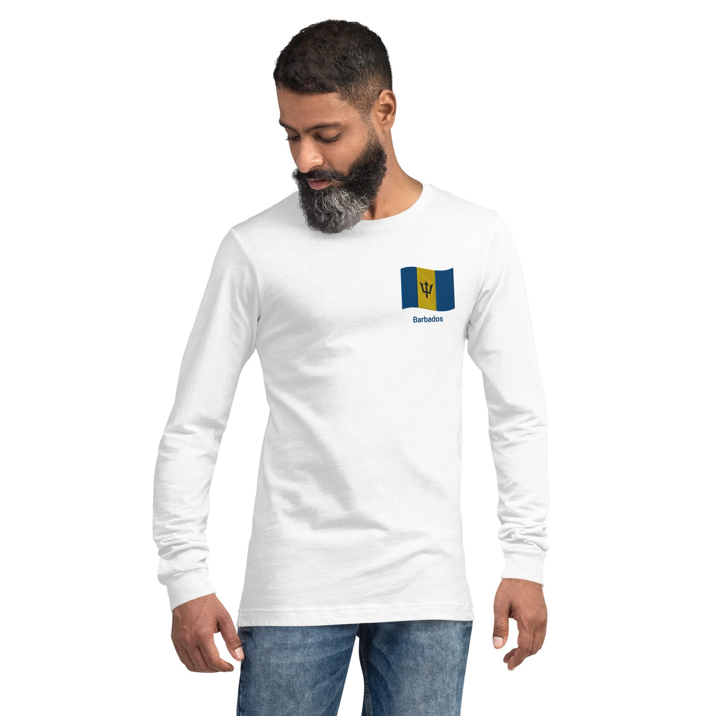T-shirt à manches longues unisexe Bajan