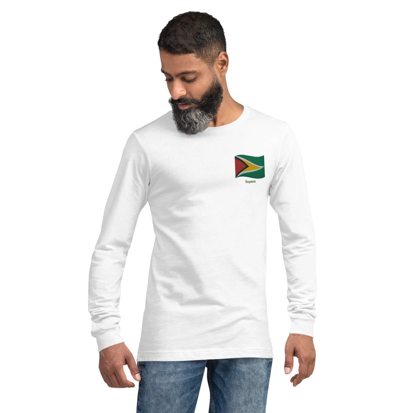GUYANE T-shirt unisexe à manches longues