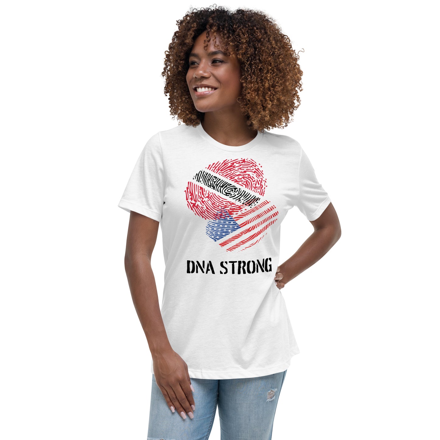 TRINI-USA T-shirt chiné