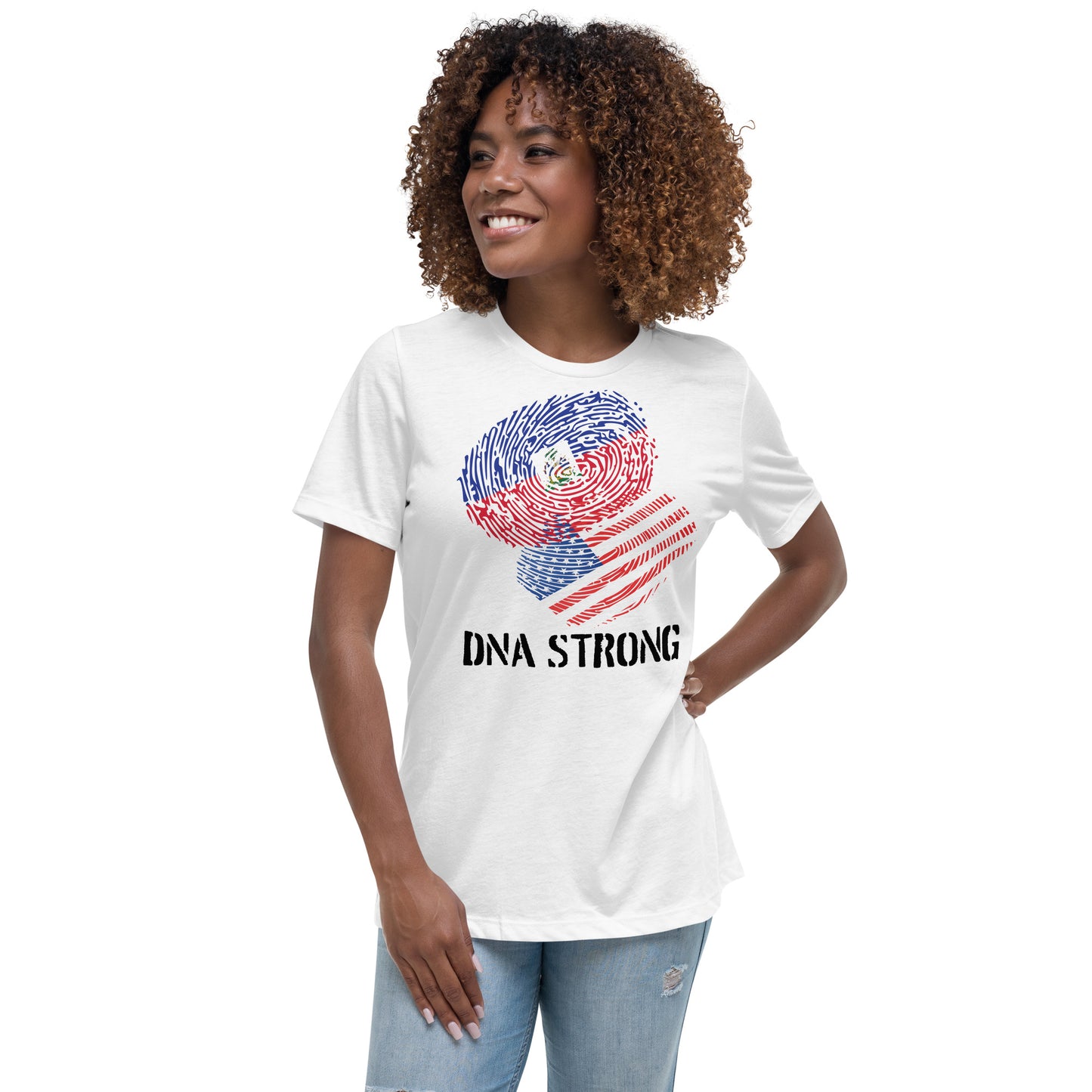 HAÏTI-USA T-shirt chiné