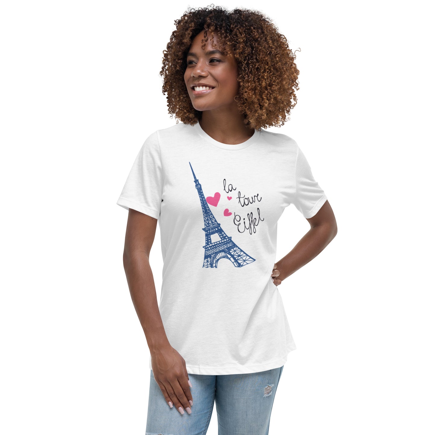 LA TOUR EIFFEL Women's Relaxed T-Shirt