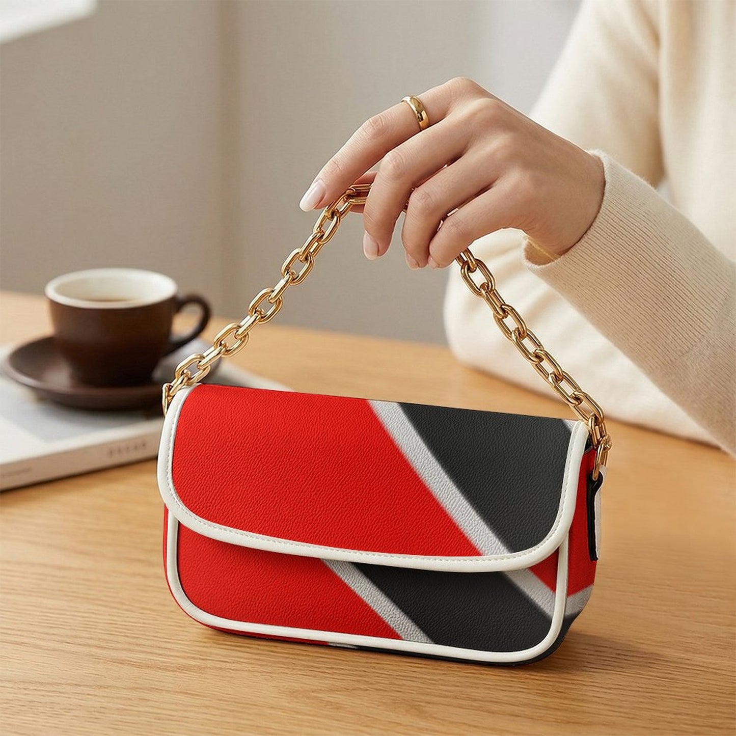 Trini Chain Handbag(One-sided Printing)