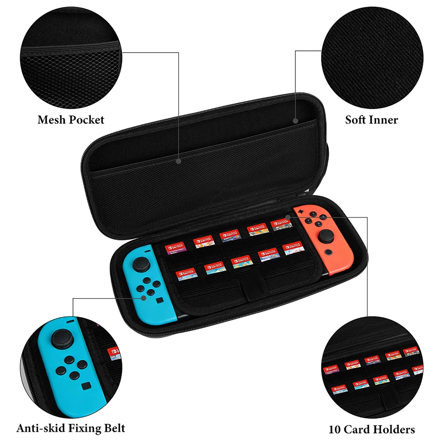Trinidad Nintendo Switch 2 Game Storage Case (Dual-sided Printing)