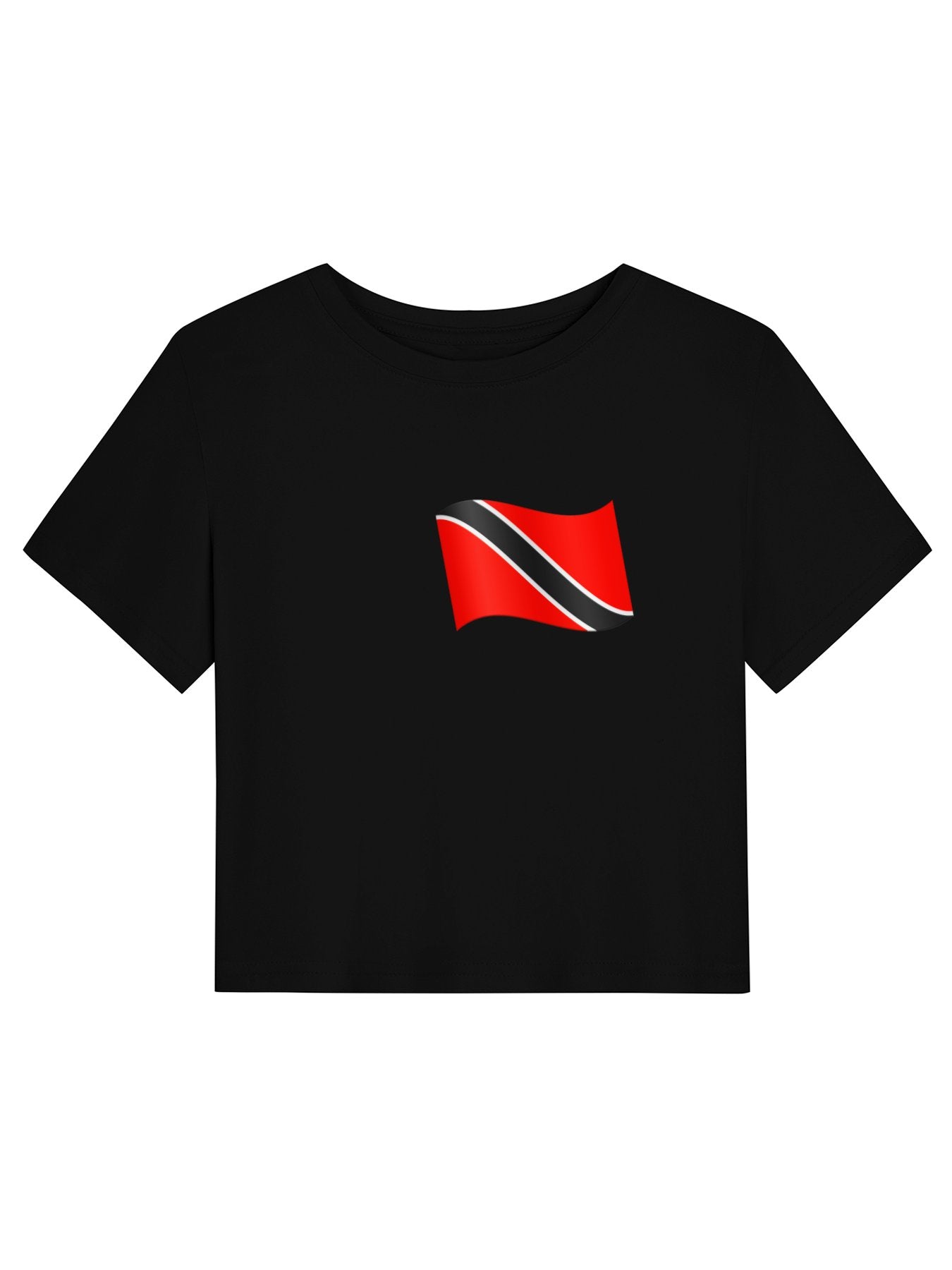 Trini Flag Women's Crop Top T-shirt
