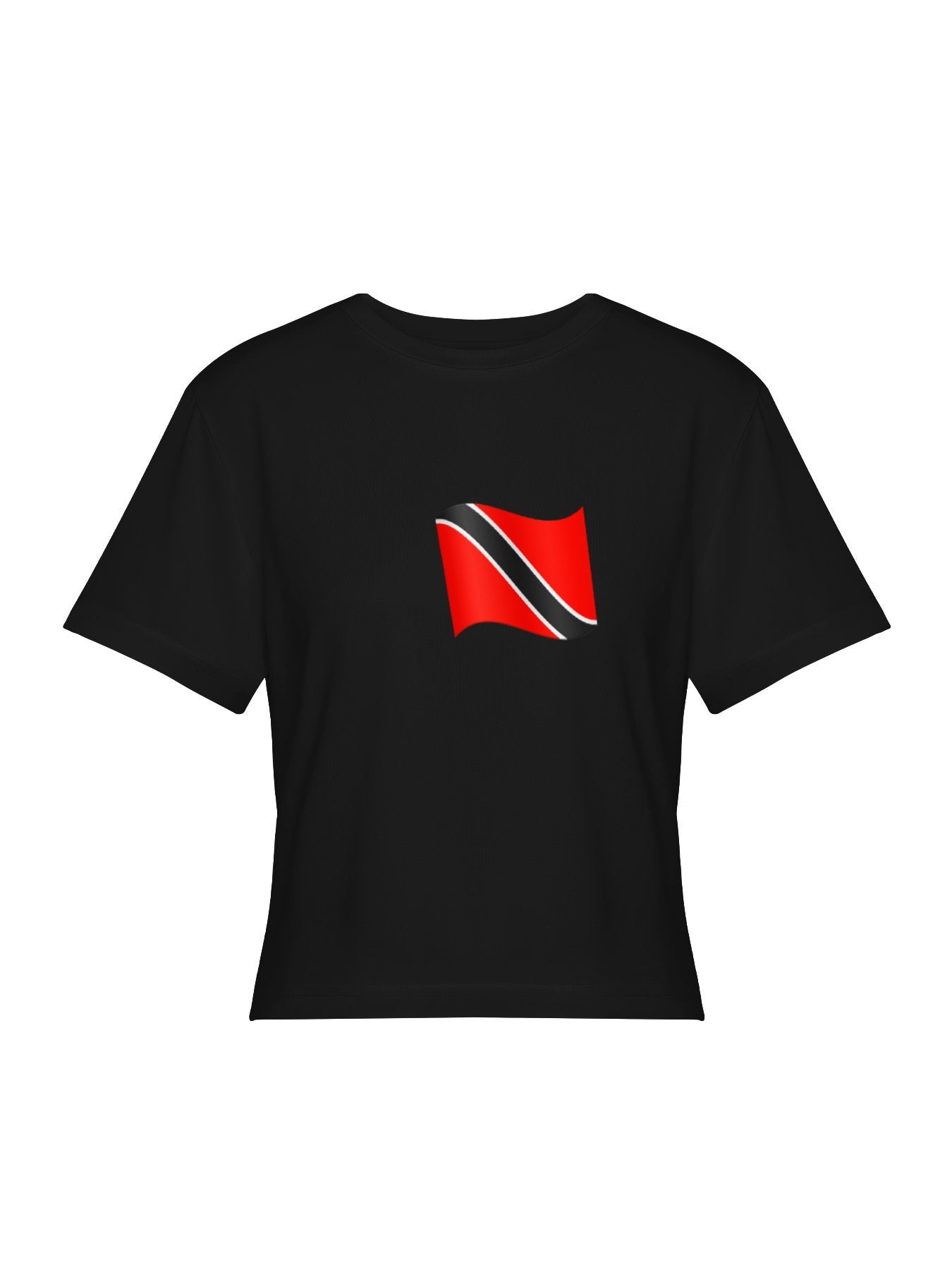 Trini Flag Women's Crop Top T-shirt