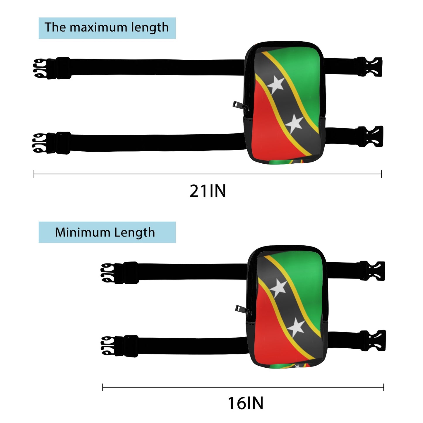 St. Kitts and Nevis Thigh Bag