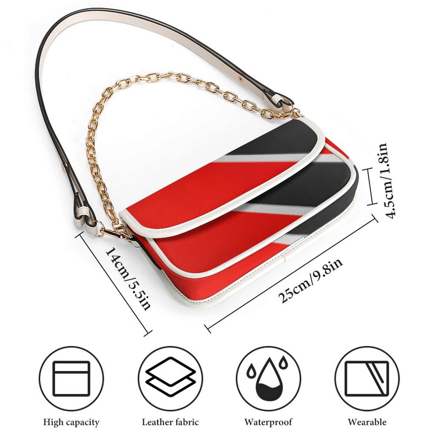 Trini Chain Handbag(One-sided Printing)