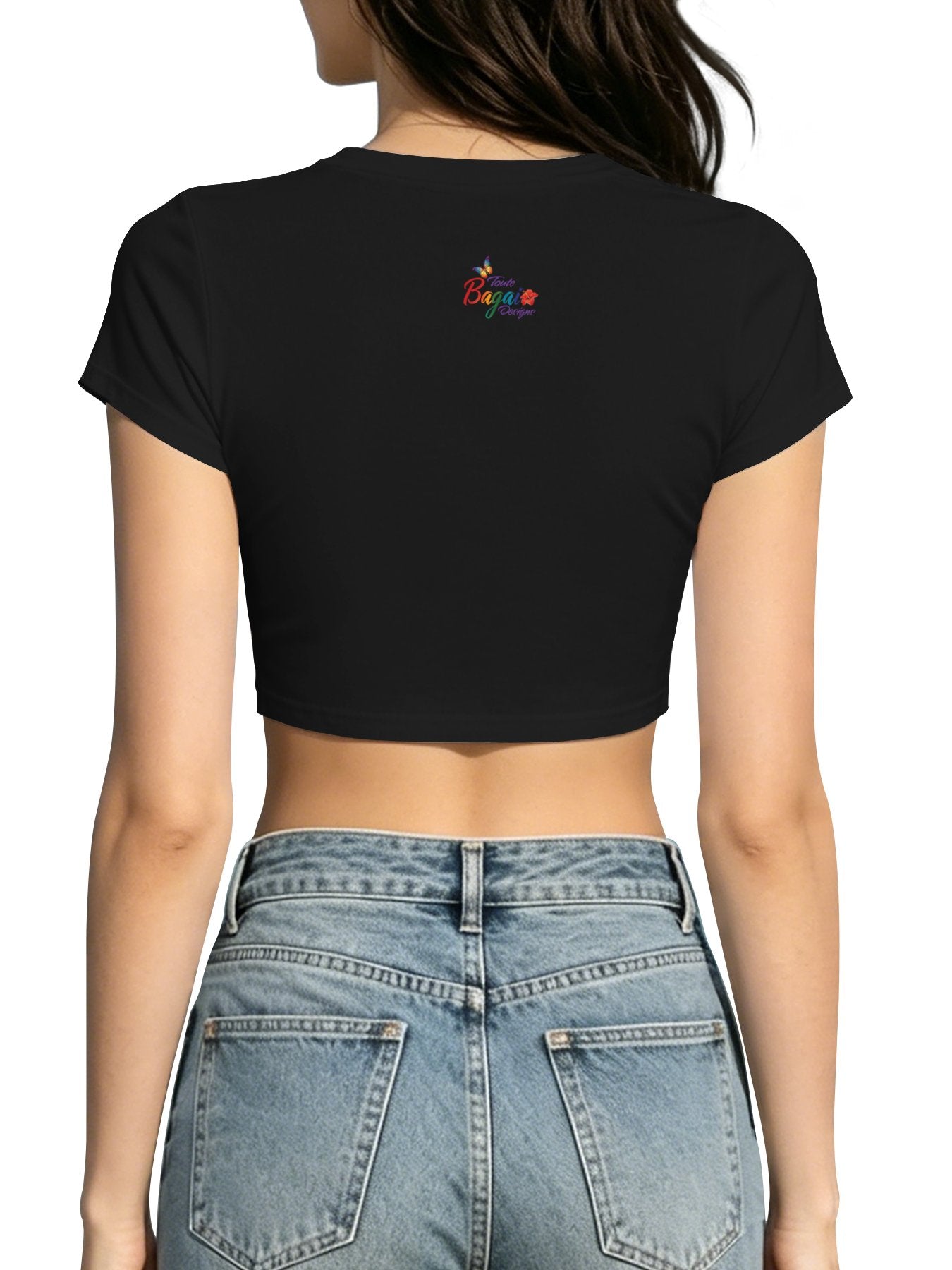 Trini Flag Women's Crop Top T-shirt